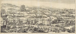 Bygging av Salomos tempel av Jan Luyken