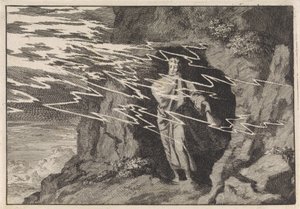 Elia i hulen av Jan Luyken