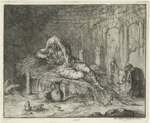Georg Wanger i fengselet i Bressanone, 1591 av Jan Luyken