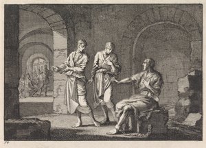 Døperen Johannes i fengsel av Jan Luyken