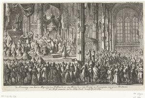 Kroningen av Vilhelm III, 1689 av Jan Luyken
