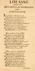 Lovsang til og for den vittige poeten Karel Verloove av Jan Luyken