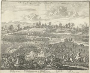 Slaget ved Turnhout, 1597 De Slagh av Turnhout i den Jaere MDXCVII (tittel på objekt) av Jan Luyken