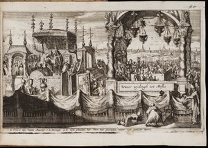 Vannets store velsignelse i Moskva, 1677 av Jan Luyken