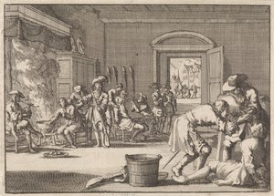 Forfølgelse av de reformerte i Frankrike, 1685 av Jan Luyken
