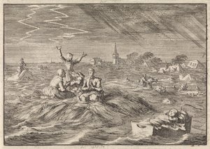 Flom i Groningen, 1686 av Jan Luyken