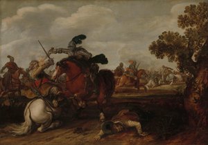 Et kavaleriangrep av Jan Martszen de Jonge
