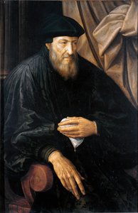 Portrett av gammel mann (sannsynligvis Andrea Doria) (Portrett av Andrea Doria eller d'Oria (1466-1560) Italiensk kondottiere og admiral fra Genova) Maleri av Jan Metsys (eller Massys) (1509-1575), rundt 1552 Genes, Musei di Strada Nuova (tidligere Whi
