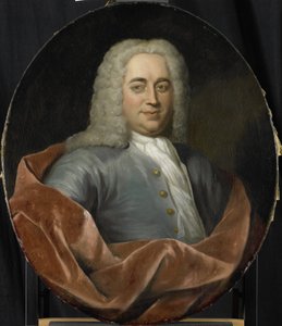 Portrett av Walter Senserff, direktør for Rotterdam Chamber of the Dutch East India Company, valgt 1731