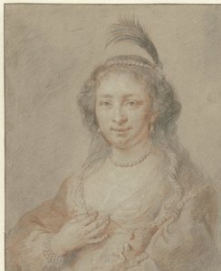 Portrett av Sara van Baerle, kona til Philips van Dorp