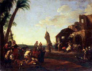 The Adoration of the Christ Child, 1650-tallet