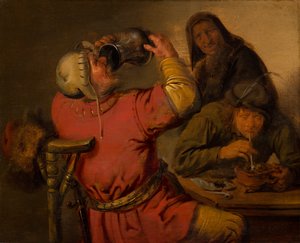 The Five Senses: Taste, 1637