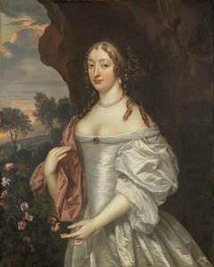 Portrett av Jacoba van Orliens, kone til Jacob de Witte av Haamstede