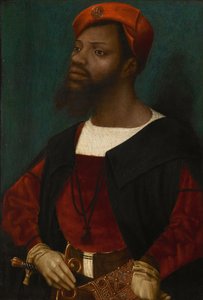 Portrett av en afrikansk mann, ca 1530