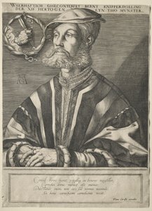 Portrett av Bernard Knipperdolling. av Jan Muller