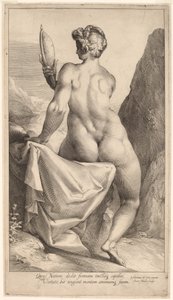 Forsiktighet av Jan Muller, after Adriaen de Vries