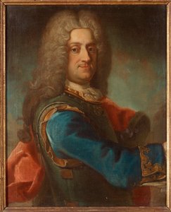 Portrett av grev Ture Gabriel Bielke (1684-1763), av Mijtens (Meytens), Martin van, den yngre (1695-1770). Olje på lerret. Mål: 80x64,5 cm. Privat samling