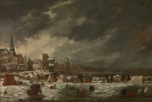 The Frozen Schelde i Antwerpen