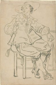 Sittende kavaler av Jan Philipz van Bouckhorst