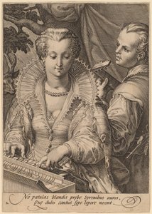 Hørsel av Jan Pietersz Saenredam after Hendrik Goltzius