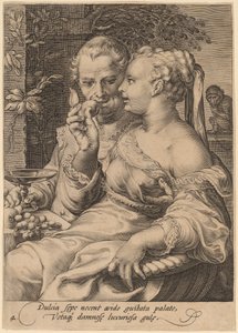 Smak av Jan Pietersz Saenredam after Hendrik Goltzius