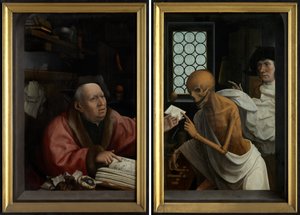 Death and the Miser, ca. 1515-21 (olje på panel)