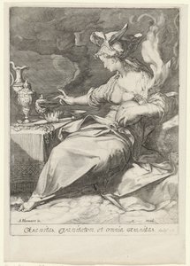 Allegorie op de vergankelijkheid (Vanity) Forfengelighet, forfengelighet og all forfengelighet (tittel på objekt) av Jan Saenredam