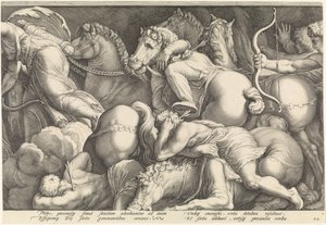 Frise med straffen til Niobe (plate 2)