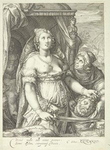 Judith med hodet til Holofernes av Jan Saenredam