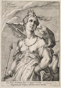 Juno, c. 1595. av Jan Saenredam