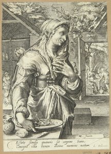 Sarah av Jan Saenredam