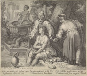Susanna og de eldste av Jan Saenredam