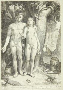 Syndens fall av Jan Saenredam
