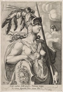Tre gudinner, ca. 1595. av Jan Saenredam