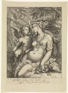 Venus forelsket av Jan Saenredam