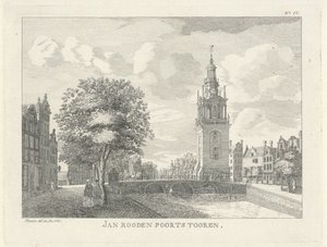 Jan Roodenpoortstoren i Amsterdam Jan Rooden Poorts Tooren (tittel på objekt) av Jan Spaan