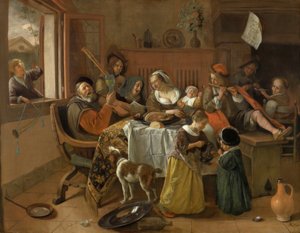 Den lykkelige familien