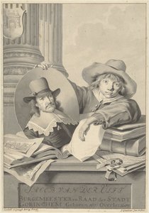Portrett av Jacob van der Ulft, holdt av en gutt