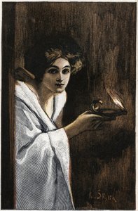 illustrasjon av JAN STYKA (1858-1925) til romanen «Quo Vadis» av Henryk Sienkiewicz.