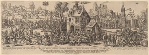 Country Fair av Jan Theodor de Bry after Sebald Beham