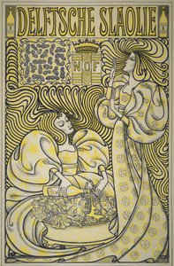 Plakat for Delft Salad Oil, 1894 (papir)