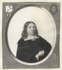 Portrett av Gijsbert van der Hoeven av Jan Thopas