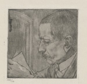 Portrett van Aegidius Timmerman av Jan Toorop