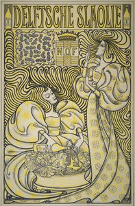 Plakat for Delft Salat Oil av Jan Toorop