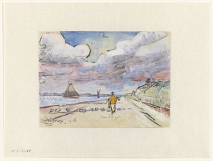 Vei langs kanalen av Jan Toorop