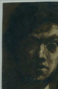Selvportrett av maleren Jan Toorop av Jan Toorop
