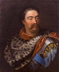 Portrett av John III Sobieski 1629-1696, konge av Polen og storhertug av Litauen