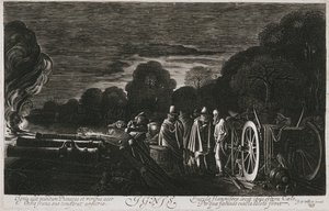 De fire elementene, ild (Ignis), ca. 1614–1622 (etsing) av Jan Van de II Velde