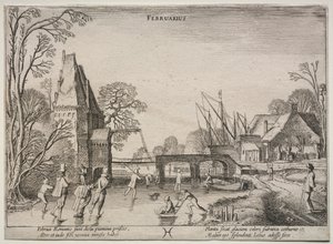De tolv månedene: februar.