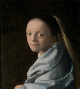 Portrett av en ung kvinne, ca. 1663-65